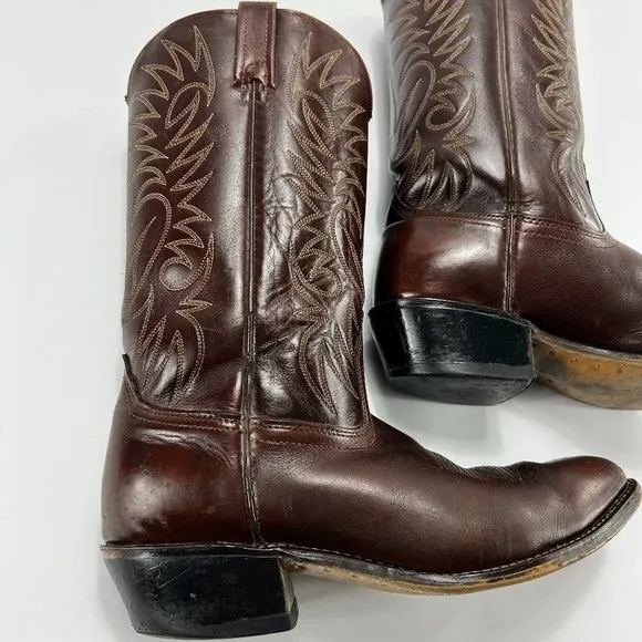 Vintage Acme Leather Western Boots