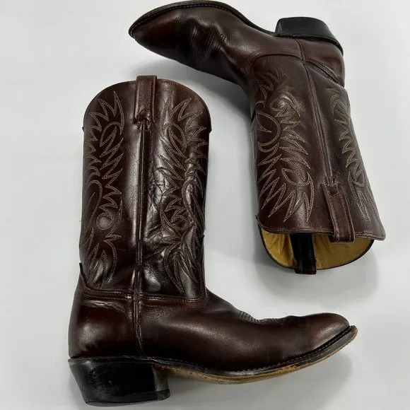 Vintage Acme Leather Western Boots