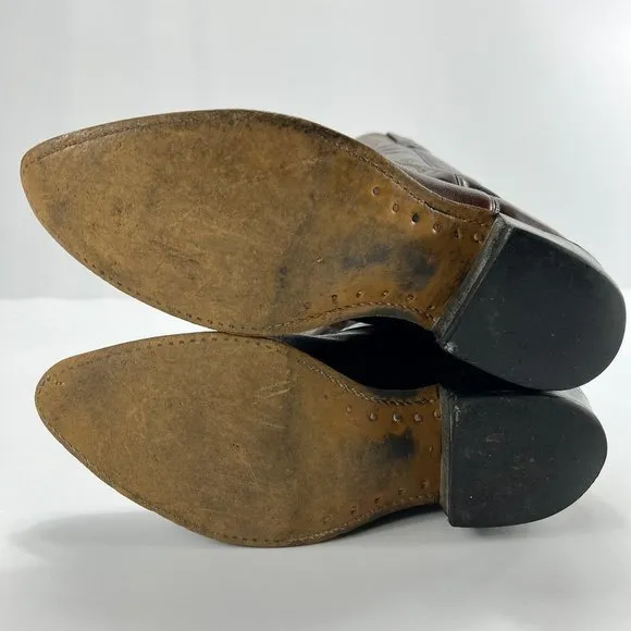 Vintage Acme Leather Western Boots