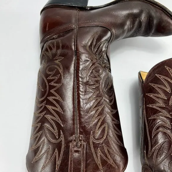 Vintage Acme Leather Western Boots