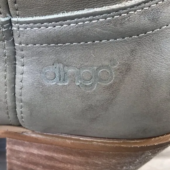 Vintage Dingo Dress Mens Tan Leather Cowboy Western Boots 10 D 5904 USA