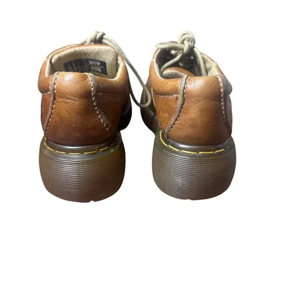 Vintage Dr Martens Vintage 90s Y2K Daisy 12281 Leather Oxford Chunky Shoes Sz 7