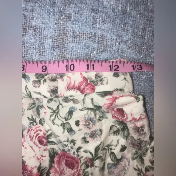 Vintage floral skirt