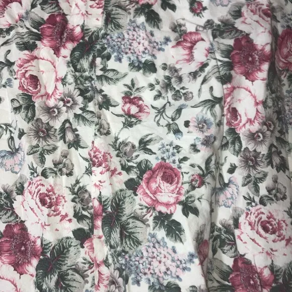Vintage floral skirt