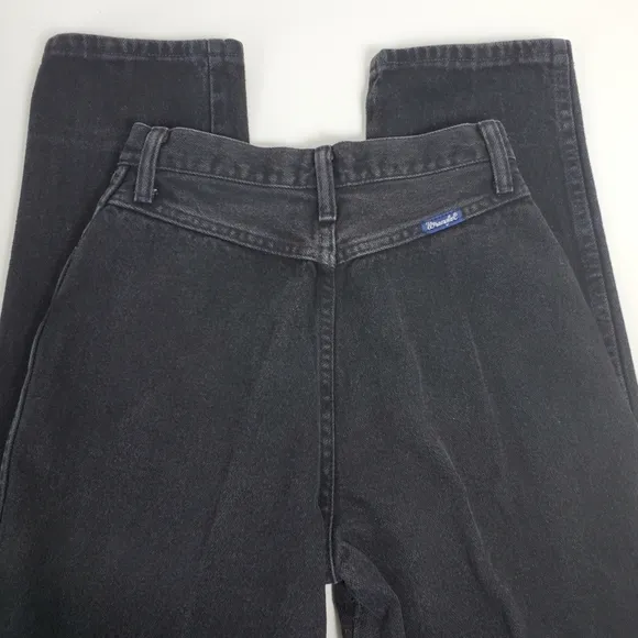 Vintage high-waisted made in the USA wranglers size 3/4