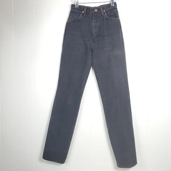 Vintage high-waisted made in the USA wranglers size 3/4