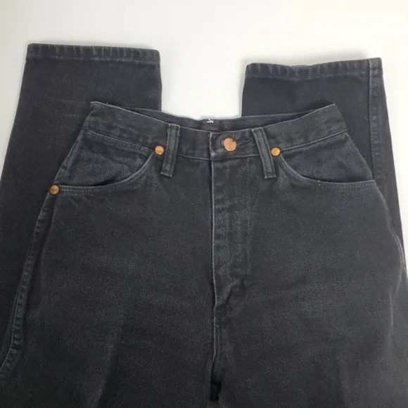 Vintage high-waisted made in the USA wranglers size 3/4