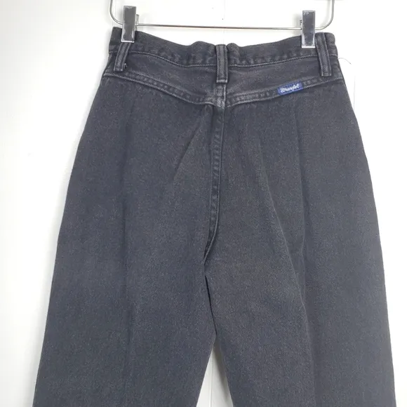Vintage high-waisted made in the USA wranglers size 3/4
