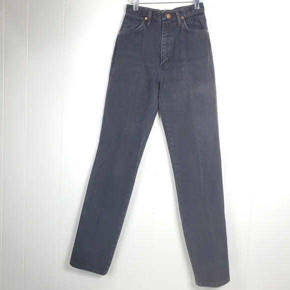 Vintage high-waisted made in the USA wranglers size 3/4