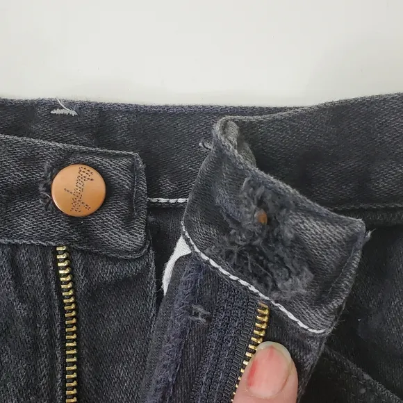 Vintage high-waisted made in the USA wranglers size 3/4