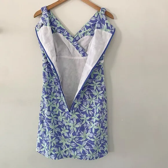 Vintage Lilly Pulitzer Ladybug &amp; Floral Shift Dress