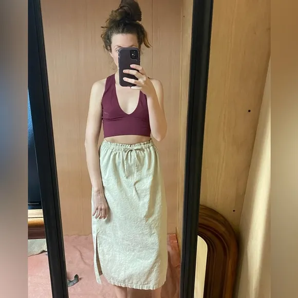 Vintage Linen Skirt