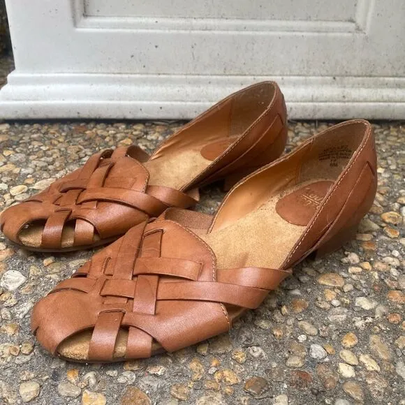 Vintage Mootsies Tootsies huarache style flats 6