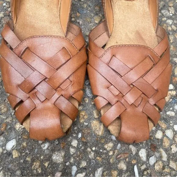 Vintage Mootsies Tootsies huarache style flats 6