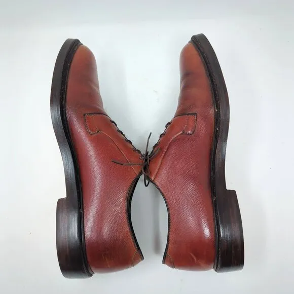 Vintage Nettleton Derby Shoes 11.5 Brown Lace Up