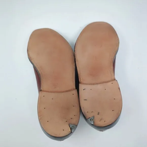 Vintage Nettleton Derby Shoes 11.5 Brown Lace Up