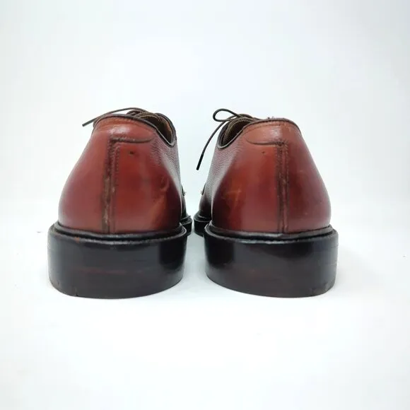 Vintage Nettleton Derby Shoes 11.5 Brown Lace Up
