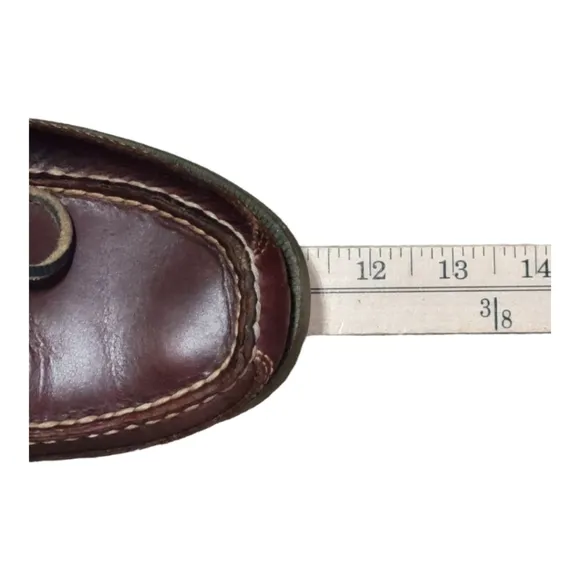 Vintage Sperry Mako Collection Men's Boat Shoes Brown Leather Size 9M