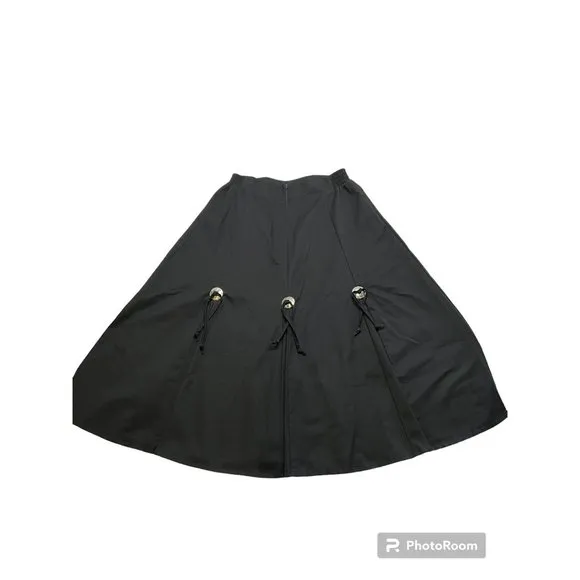 Vintage Square Up Fashions Concho Prairie Skirt Size XL