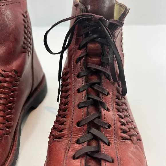 Vintage The Last Footwear Company LTD Shoemakers Leather Boots Made in NZ