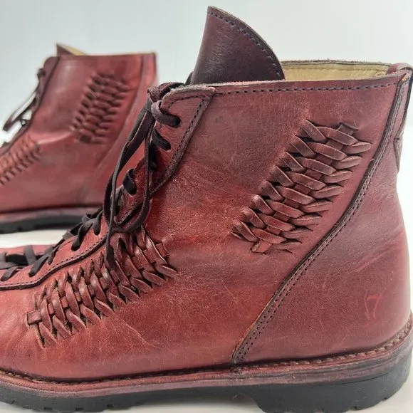 Vintage The Last Footwear Company LTD Shoemakers Leather Boots Made in NZ