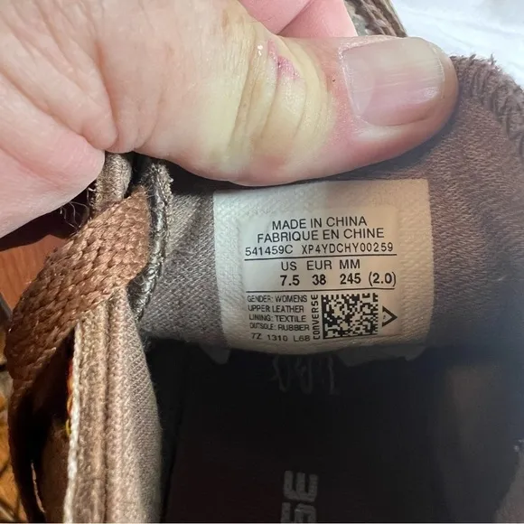 Vintage Very Rare CONVERSE ALL STAR CHUCK TAYLOR Cognac Suede Moccasin Sneaker