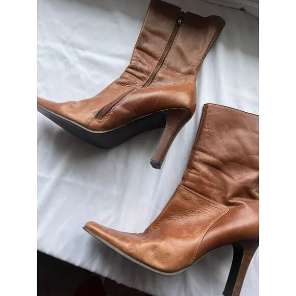 Vintage Y2K Steve‎ Madden Joesie Heeled Boots