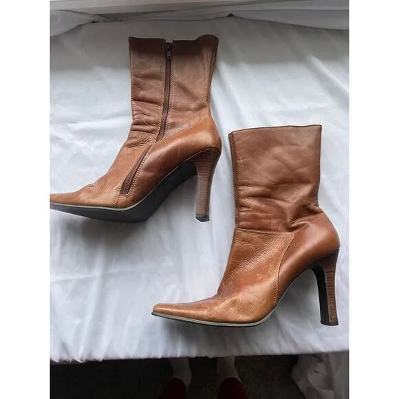 Vintage Y2K Steve‎ Madden Joesie Heeled Boots