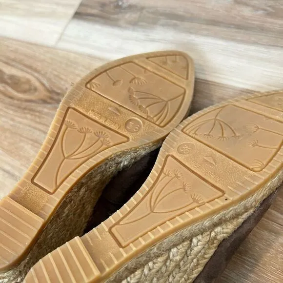 VISCATA BARCELONA ESPADRILLE WEDGES SIZE 36, US 5.5-6
