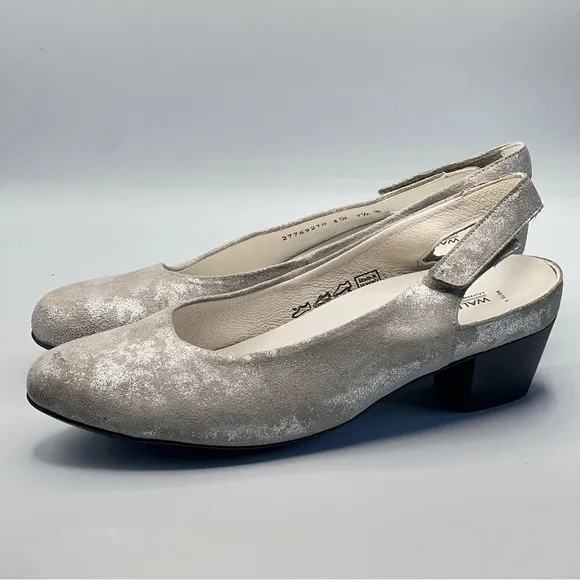 Waldlaufer Loafer Shoe Flats Leather Sz 7.5