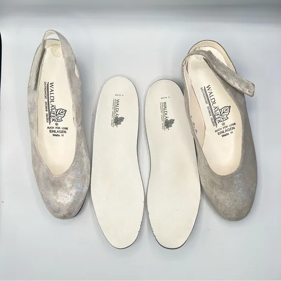 Waldlaufer Loafer Shoe Flats Leather Sz 7.5