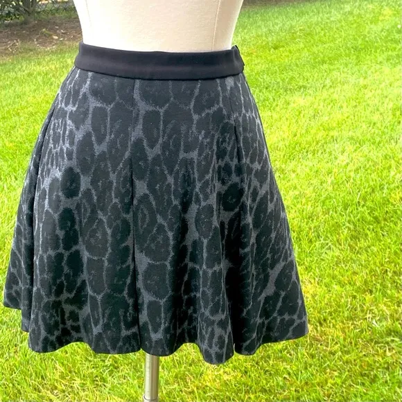 Walter Baker Madeline Animal Print Mini Skirt