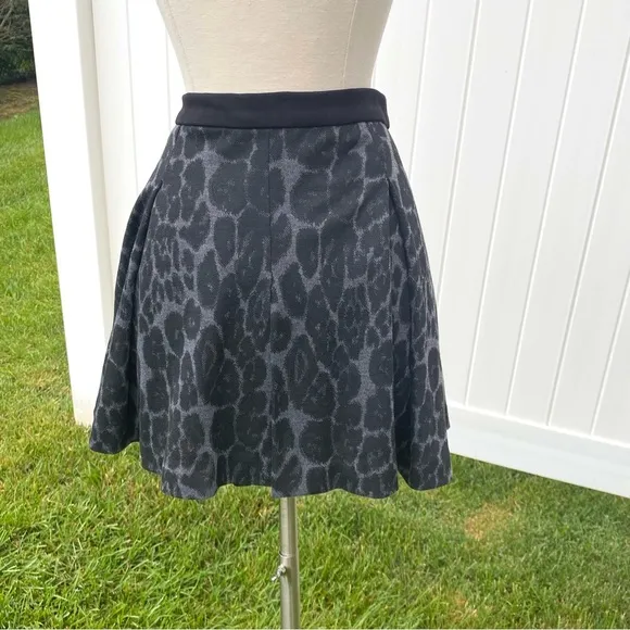 Walter Baker Madeline Animal Print Mini Skirt