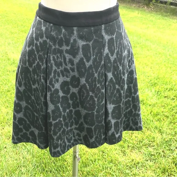 Walter Baker Madeline Animal Print Mini Skirt