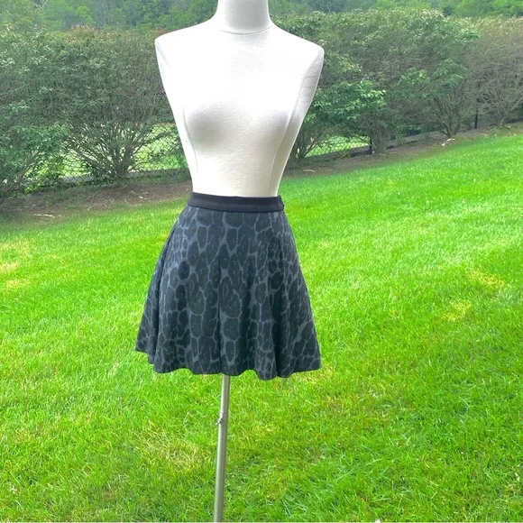 Walter Baker Madeline Animal Print Mini Skirt