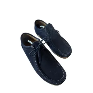Women Penelope Chilvers Size 42 (US 11) Deep Navy Blue Suede Wallabies Moccasins