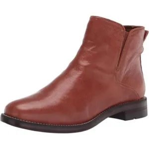 Womens Franco Sarto Marcus Booties Cognac Size: 9.5 NIB