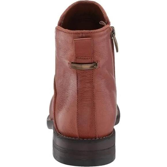 Womens Franco Sarto Marcus Booties Cognac Size: 9.5 NIB