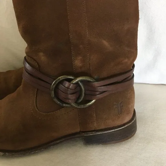 Women's Frye Brown Leather Boots