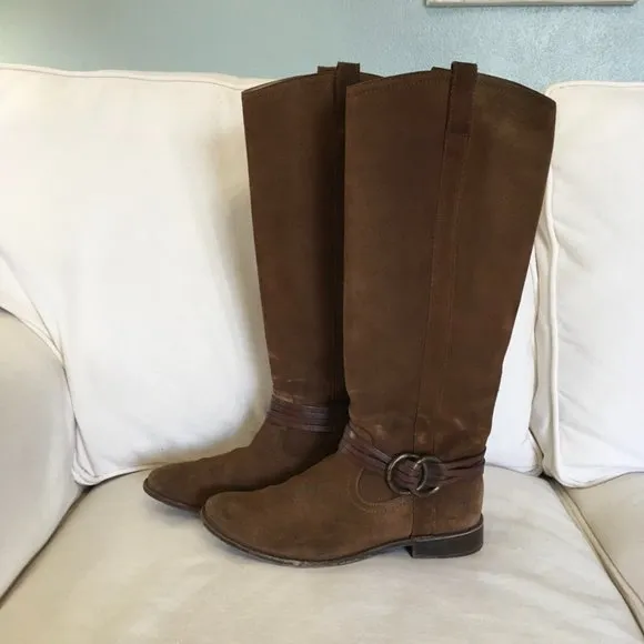 Women's Frye Brown Leather Boots