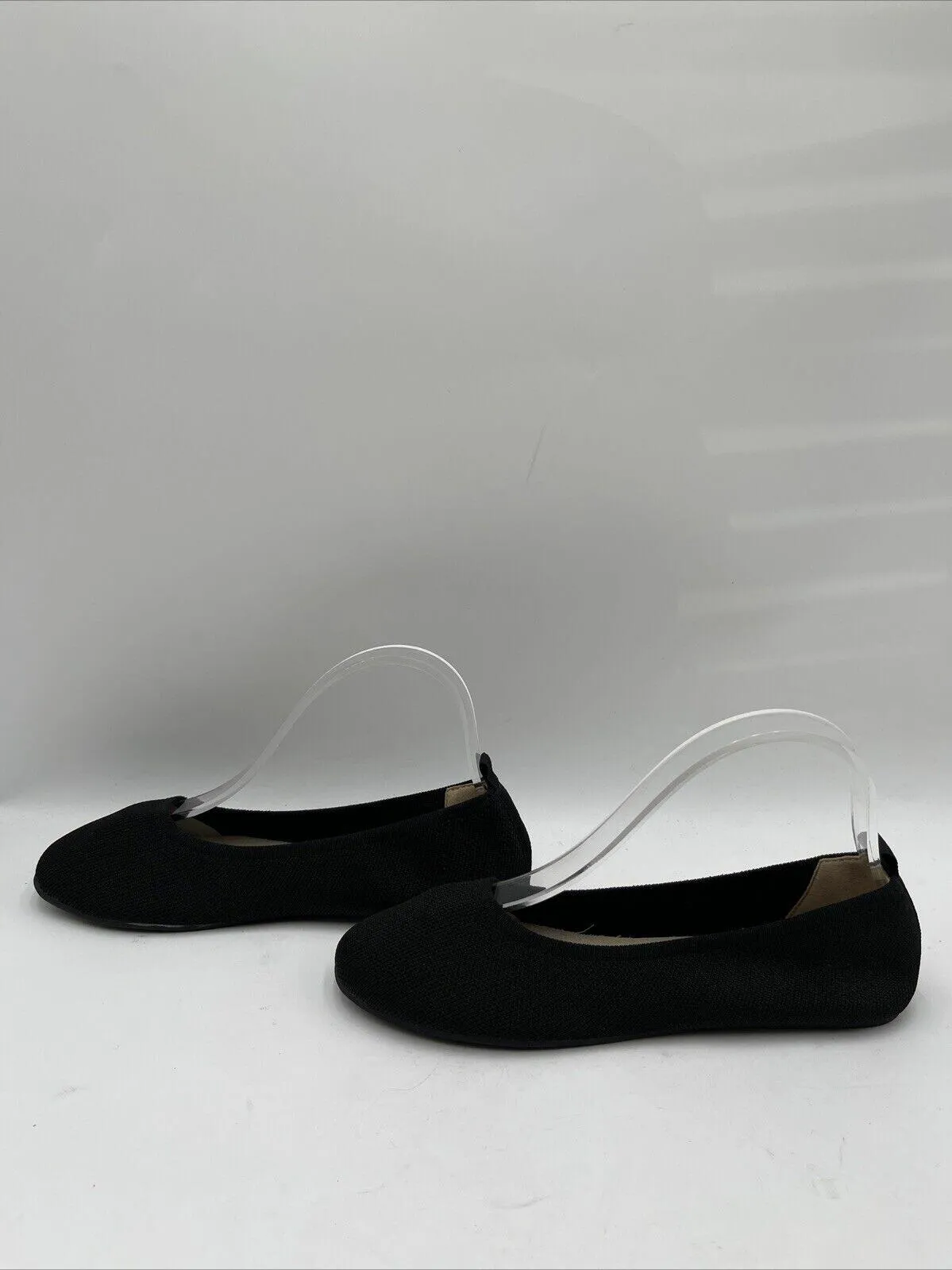 Women’s Journee Collection Jersie Foldable Ballet Flat Black Size 8.5 - Very Good