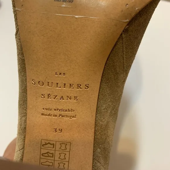 Women's Tan Heeled Boots