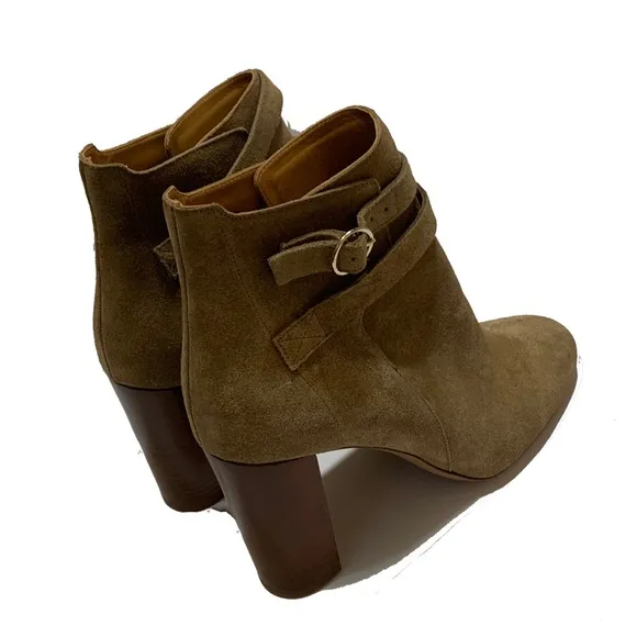Women's Tan Heeled Boots