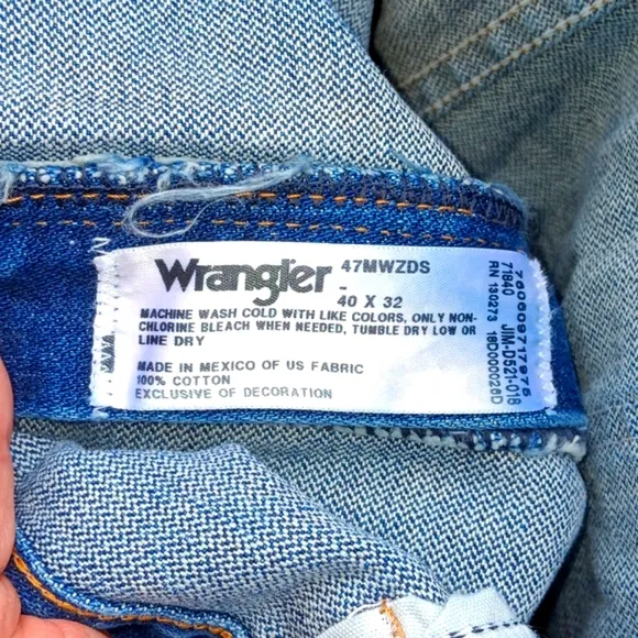 🆕️WRANGLER REGULAR FIT COWBOY CUT(OVER BOOTS) 40×32 JEANS