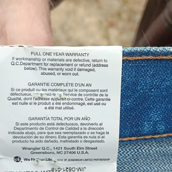🆕️WRANGLER REGULAR FIT COWBOY CUT(OVER BOOTS) 40×32 JEANS