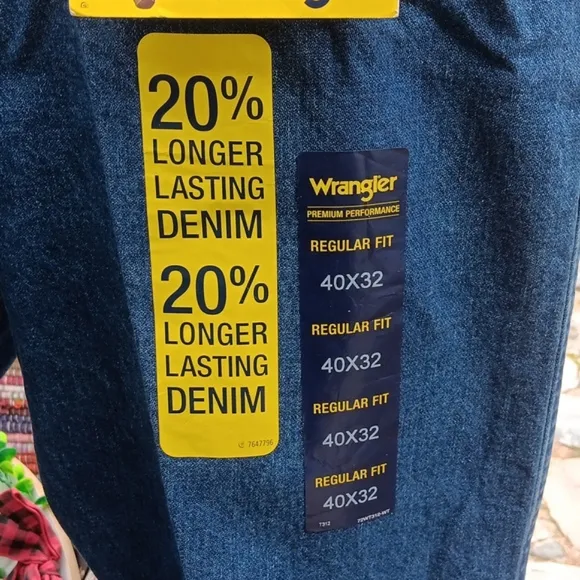 🆕️WRANGLER REGULAR FIT COWBOY CUT(OVER BOOTS) 40×32 JEANS
