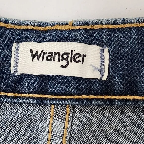 Wrangler Westward 626 Bootcut Jeans High Rise boots Western Blue Size 31 NWT