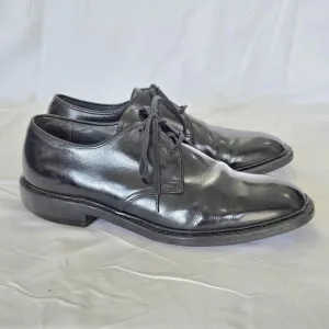 Wright Arch Support Union Black Derby Leather Dress Shoes Fit 9.5/10 Size 7.5D