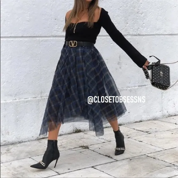 Zara black heeled ankle boots