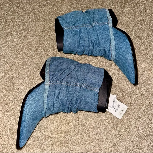 ZARA Denim Booties - Price Firm